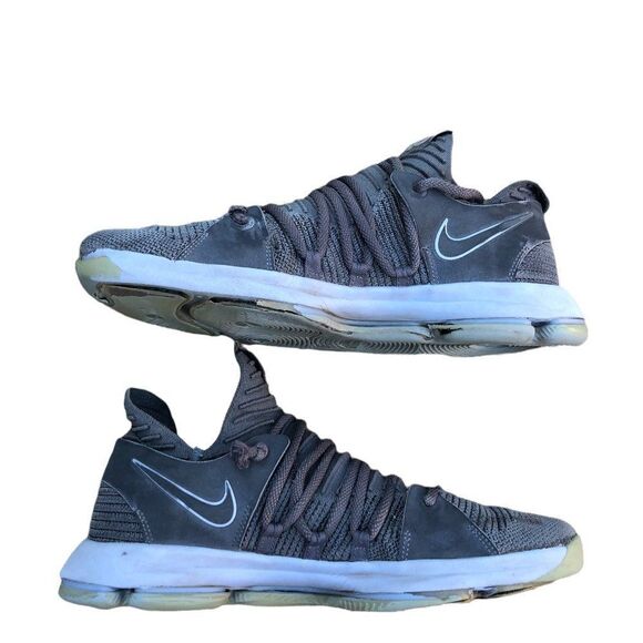 2017 Nike KD 10 'Dark Grey' Size 12 - Picture 13 of 16